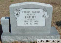 Fredia Oneida Lane Ratliff