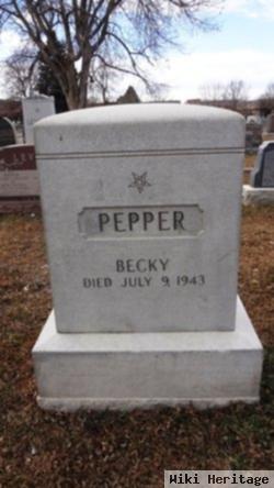 Rebecca "becky" Pepper