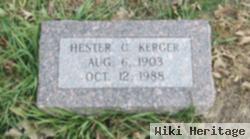 Hester Charlotte Coyle Kerger