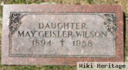 May Geisler Wilson