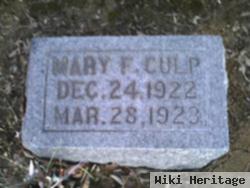 Mary Frances Culp