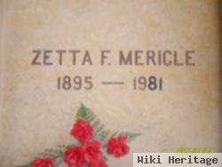 Zetta F Foor Mericle
