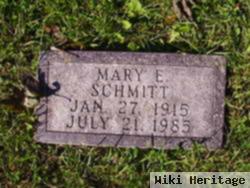 Mary E Schmitt