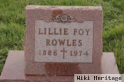 Lillie Mae Williams Rowles