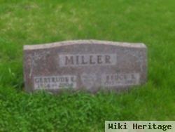 Gertrude E Coy Miller