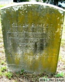 Sarah R West