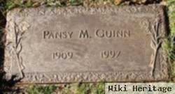 Pansy M Guinn