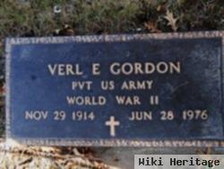 Verl E Gordon