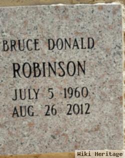 Bruce Donald Robinson