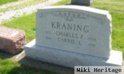 Charles F Kraning