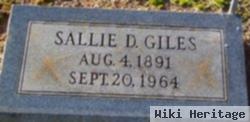 Sallie D. Giles