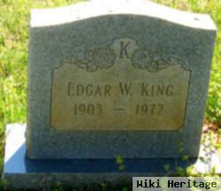 Edgar W King