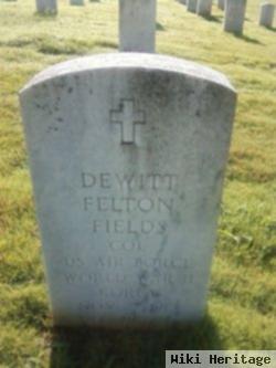 Dewitt Felton Fields