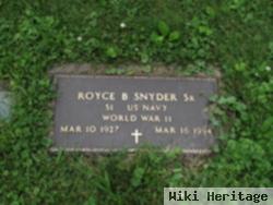 Royce B. Snyder