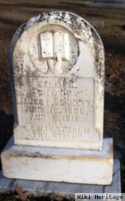 Sarah Rebecca Carruth Bennett