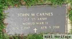 John M Carnes