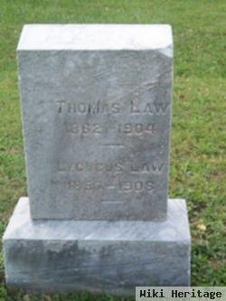 Thomas Law