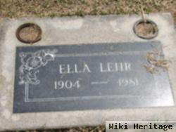 Ella Lehr