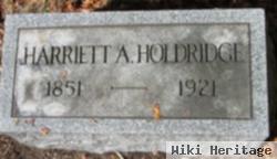 Harriett A. Holdridge