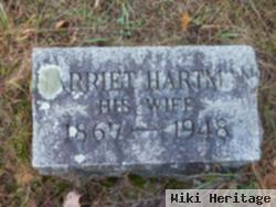 Harriet Hartman Burger