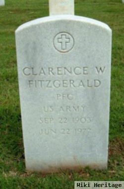 Clarence W Fitzgerald