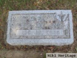 Mary M Seers