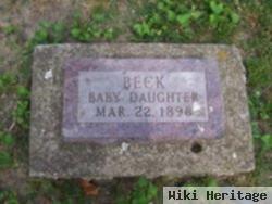 Baby Daughter Beck
