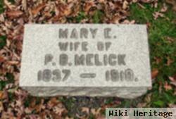 Mary E Melick