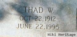 Thaddeus Weir "thad" Coleman