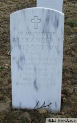 Capt Alexander F. Prescott, Iv