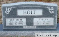 Lester M Holt