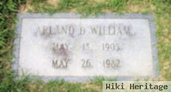 Arland D Williams