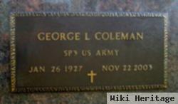 Spec George L Coleman
