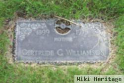 Gertrude C Williamson