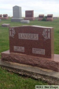 Warren E Landers