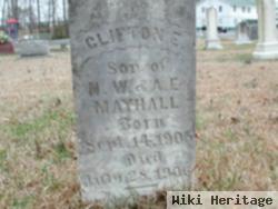 Clifton E Mayhall