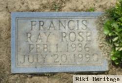 Francis Ray Rose