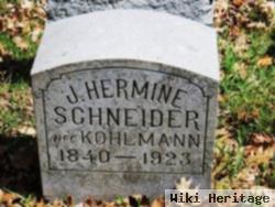 Hermine Kohlmann Schneider