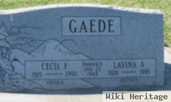 Cecil F. Gaede, Sr