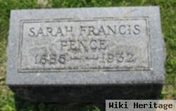 Sarah Frances Ball Pence