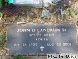 John D Landrum, Sr