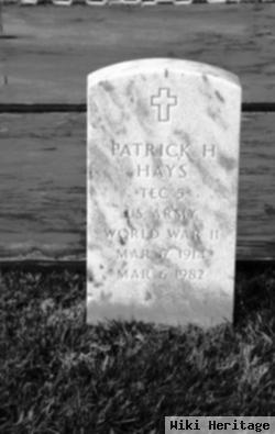 Patrick H Hays