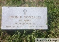 John R Gonzales