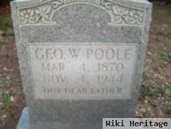 Geo W Poole