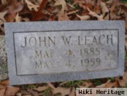 John W Leach