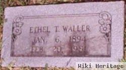 Ethel T. Waller