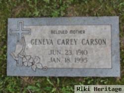 Geneva Aretha Carey Carson