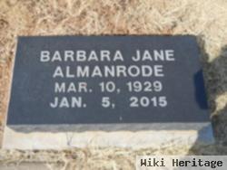 Barbara Jane Almanrode Ratliff