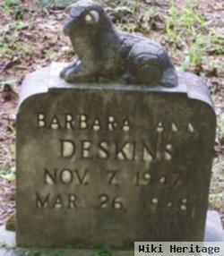 Barbara Ann Deskins