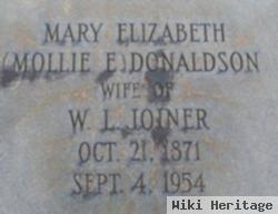 Mary Elizabeth "mollie" Donaldson Joiner